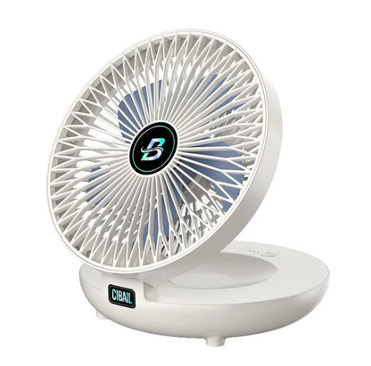 Foldable Portable Fan, Three-Speed Wind Control, USB Powered Mini Fan, Compact for Easy Storage at Home & Dorm