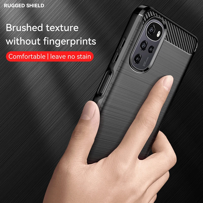 For Lenovo K15 Plus Case Bumper Anti-knock Silicone Carbon Fiber Back Cover For Lenovo K15 Plus Case For Lenovo K15 Plus Case