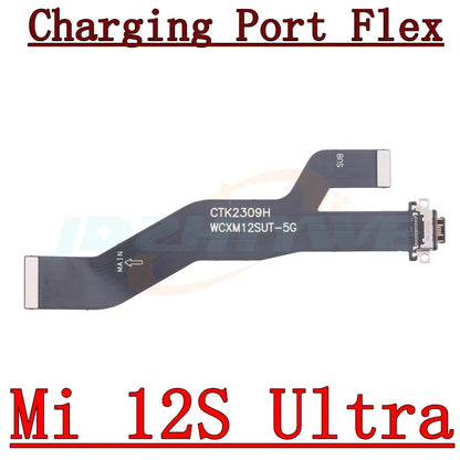 USB Fast Charging Charger Board For Xiaomi Mi 10T 11T 11 Pro Ultra 12 12T 13 Pro Ultra 13T 14 Pro Main Motherboard Flex Cable