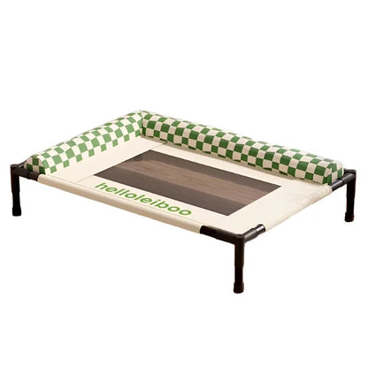Pet Off The Ground Mesh Bed Breathable Mesh Pet Bed Four Seasons Universal Dog Bed Detachable Washable Moisture-Proof Dog Kennel