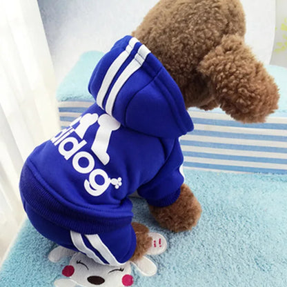 Pet Clothes French Bulldog Dog Costume Pet Jumpsuit Pug Pets Dogs Clothing for Small Medium Dogs Puppy Outfit Hooded sweatshirt