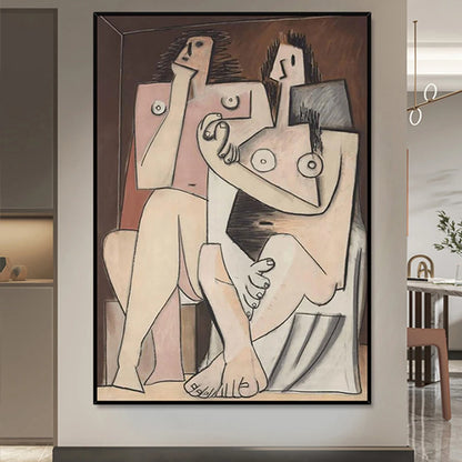 Modern Art Master Picasso Abstract Canvas Painting Cubism Home Wall Art Poster Prints Pictures Bedroom Living Room Decor Murals