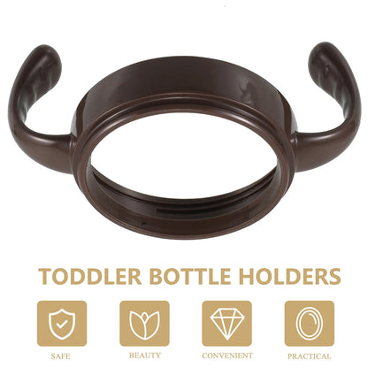 Baby Bottle Handle Replacement Wide Neck Grip Holder Feeding Accessory Ergonomic Comfortable for Infant Toddler Milk Bottle