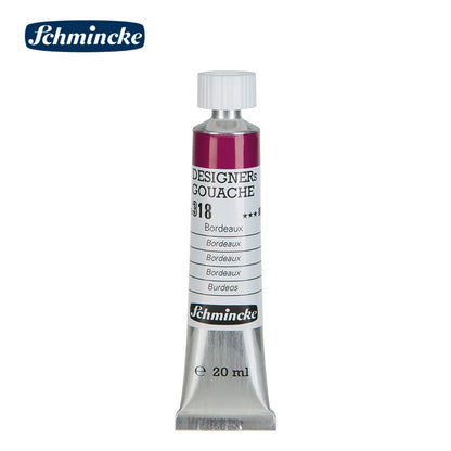 Germany Schmincke Designer Gouache Paint Tube 20ml Opaque Gouache Paint Professional Artist 48 Colors Drawing Art Supplies Cute