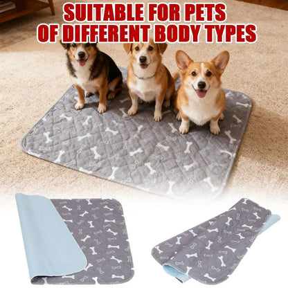 Pet Bed Mat Reusable Dog Urine Pad Puppy Pee Fast Absorbing Pad Rug Pet Dog Diaper Urine Pads For Small/Medium/Large Dogs