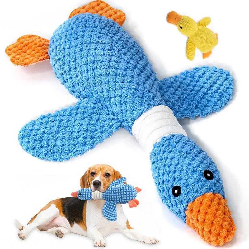 Cat Dog Toys for Aggressive Chewers Cats Dogs,Chew Squeak Toy Cats Dogs Interactive Plush Doll Pet Products