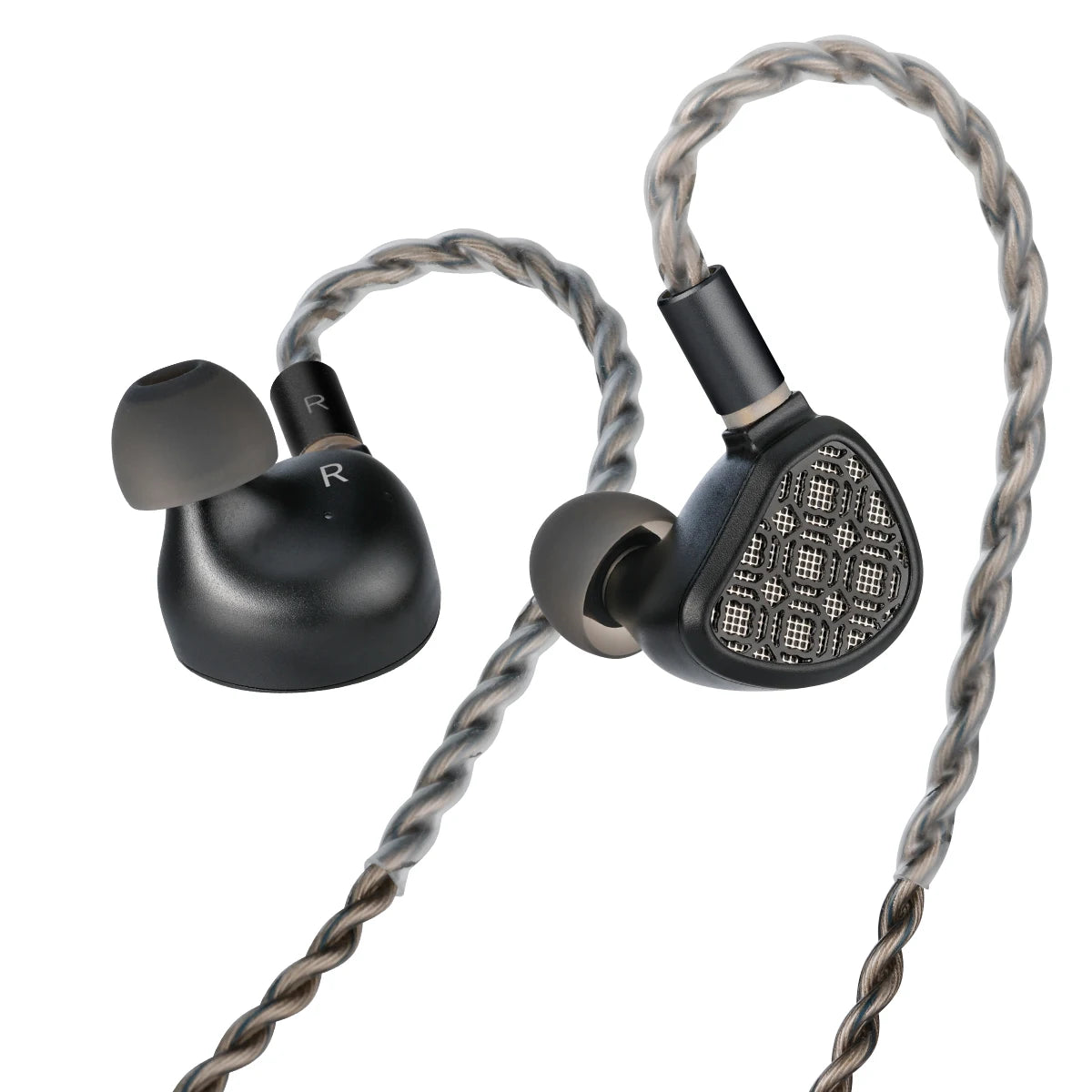 KEFINE Arnar 14.5mm Planar Magnetic & Knowles BA Drivers Earphones, Hybrid In-Ear Monitors, Detachable Silver-Plated Cable IEM