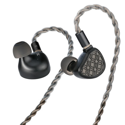 KEFINE Arnar 14.5mm Planar Magnetic & Knowles BA Drivers Earphones, Hybrid In-Ear Monitors, Detachable Silver-Plated Cable IEM