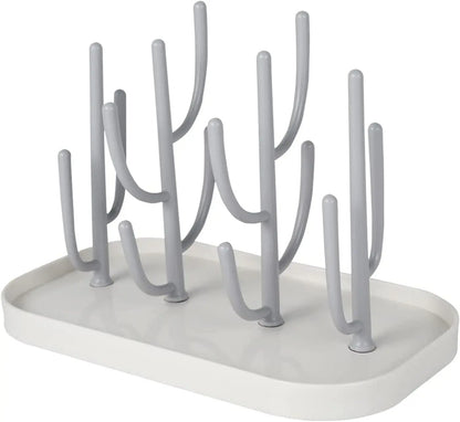 Baby Essentials Bottle Drying Rack for Kitchen Counter,Detachable Bottle Dryer Holder with Base.for Nipples,Cups,Pump Parts