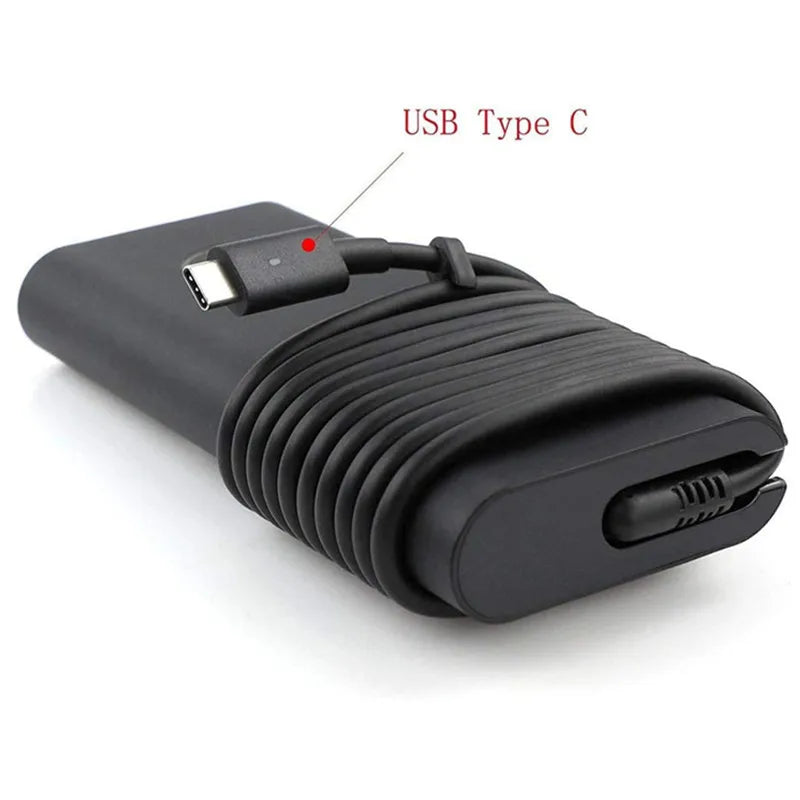 90W USB C Type C Laptop Charger For Dell XPS 15 13 Precision 3540 Latitude 3400 3500 7300 7400 7420 5420 5530 5289 Power Adapter
