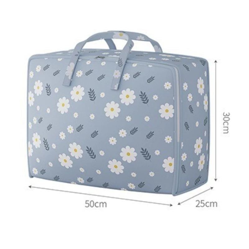 Large Blanket Storage Bags Folding Comforter Storage Bag For Clothes Storage Containers For King Comforter Bedding Pillow Sheet
