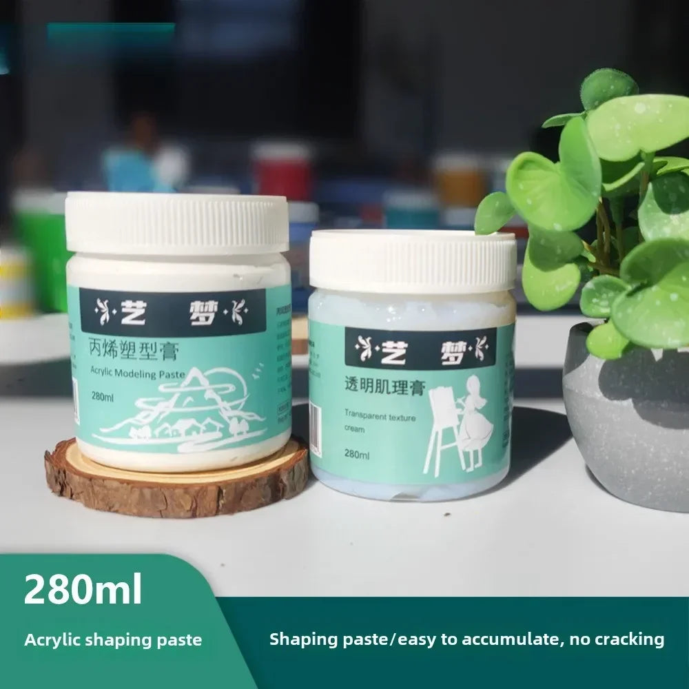 Acrylic Molding Paste Texture Paste Oil Painting Molding Paste Three-dimensional Thickening Fast Drying Sculpture Painting