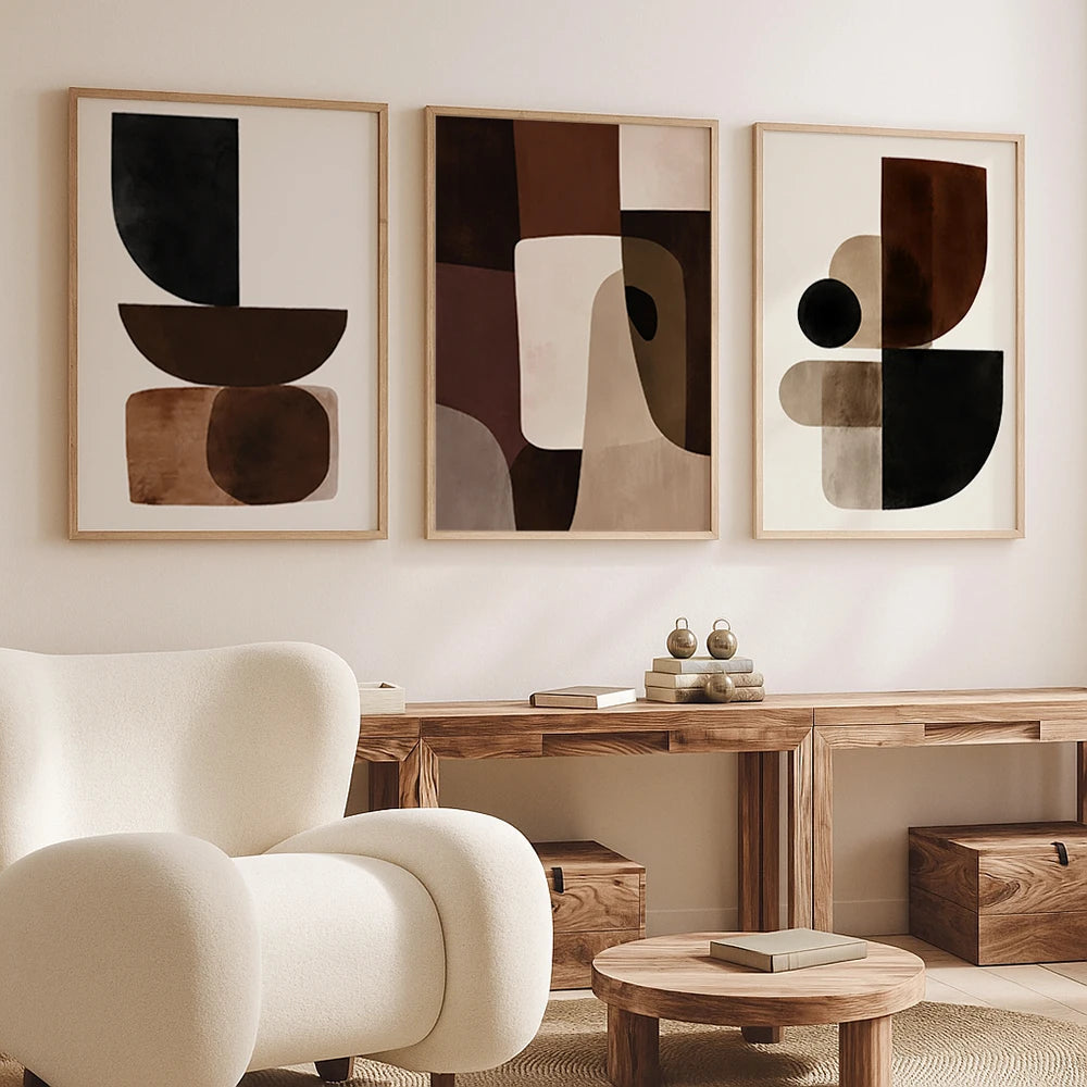 Set of 6 Decorative Wall Decor Modern Decorative Canvas Poster Wall Art Prints Home Decor Living Room Bedroom Gallery Artwork