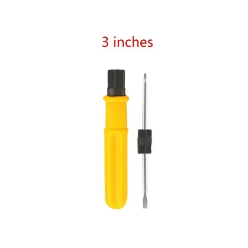2 Sides Double Head Slotted Cross Screwdrivers Portable Household Outdoor Hand Screws Driver Remover Repair Tools Hand Tools