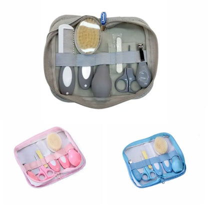 Head Comb Baby Care Kit Brush Sharpener Nursery Care Set Tool Package Nail Clipper Newborn Cleaning Supplies Toddler Gift