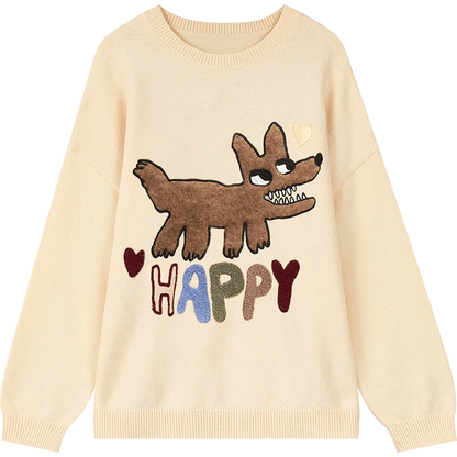 ELFSACK 2024 Autumn New Arrivals Colorful Christmas Y2K sweater Knitwear for women