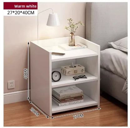 Room Household Home Modern Minimalist Bedside Table Nightstand Small Bedroom Storage Drawer Compact Bedside Cabinet Furniture