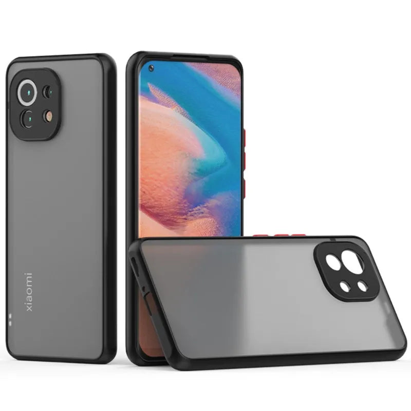 Armor Drop Protection Bumper Case for Xiaomi Mi 11 Lite NE 5G Mi11 Mi 10 T 10T 11T 12 12S 12X 12T Pro Mi12 Lite Cover Fundas