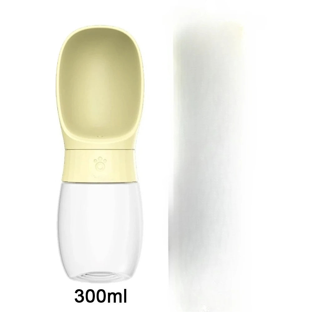 300ml Dog Water Bottle For Small Large Dogs Cat Portable Puppy Cup Outdoor Travel Proof Drinking German Shepherd Pet Supplies
