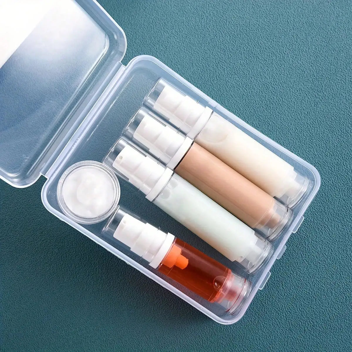 Travel Bottle Set Vacuum Bottle Spray Empty Bottle Water Emulsion Liquid Foundation Bottle Portable Essential Oil Bottle