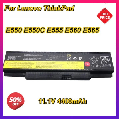 New Laptop Battery for Lenovo ThinkPad E555 E550 E550C E560 E565C 45N1762 45N1763 45N1759 45N1758 45N1760 11.1V 4400mAh
