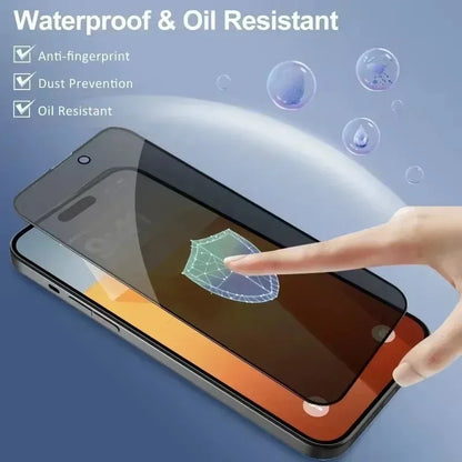 5er-Packung Sichtschutzfolien für iPhone 16, 11, 12, 13, 14 Pro Max, Mini (8K-Spiegelschutzglas) für iPhone 15, 17 Pro, XR, XS Max