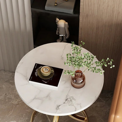 Creative living room side table, coffee table, small round coffee table, modern decorative bedside table, bedroom coffee