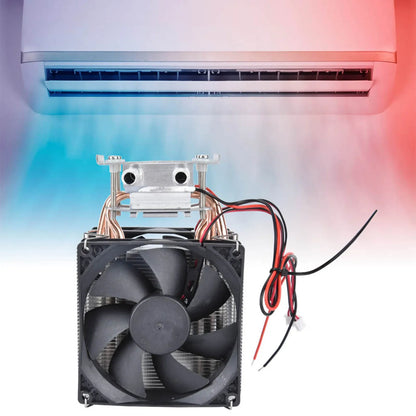 12V Thermoelectric Peltier Refrigeration DIY Water Cooling System Cooler Device with Fan