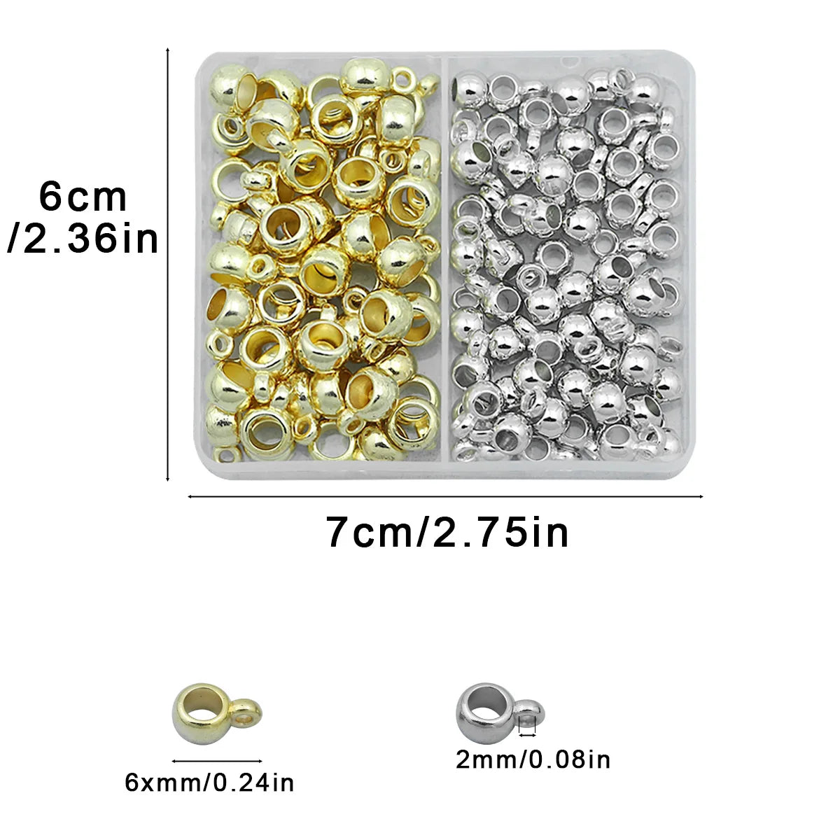 CCB Craft Kits A Variety of Styles Sizes—Handmade DIY Jewelry Making Materials Accessories for Bracelets Necklaces Other Jewelry