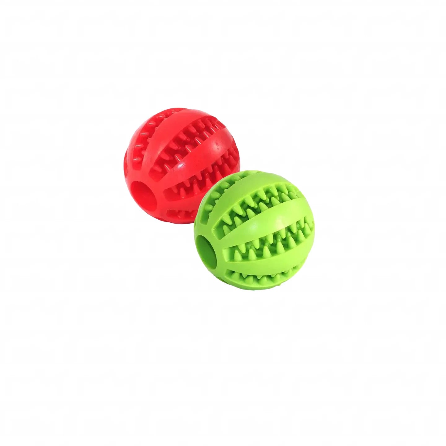 Natural Rubber Pet Dog Toys Dog Chew Toys Tooth Cleaning Treat Ball Extra-tough Interactive Elasticity Ball5cm for Pet Products
