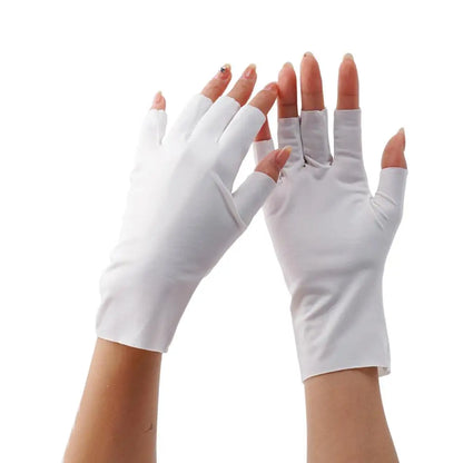 Women Sunscreen Gloves Fingerless Gloves Summer Sunscreen UV Protection Multicolor Gloves Woman Driving Glove Female Touchscreen