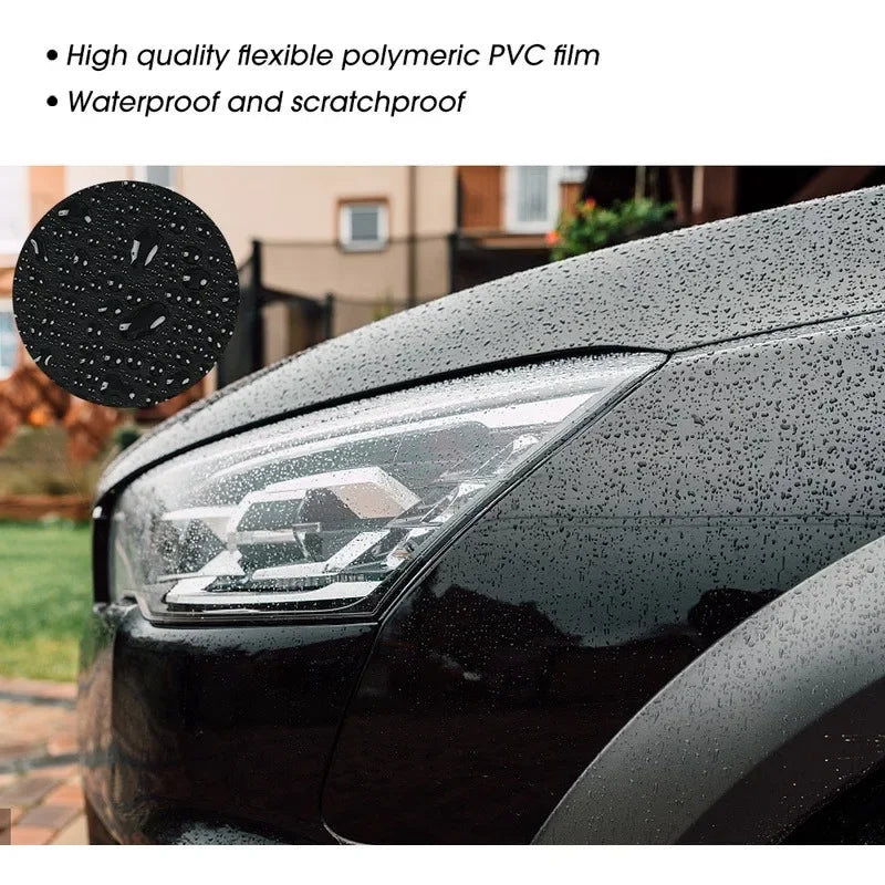 Gloss black car body film vinyl wrap decals self adhesive sticker motorcycles bike auto skin color changing films 150*50cm