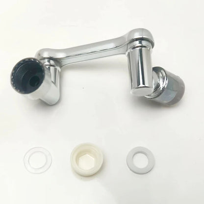 ABS Universal Rotation Extender Faucet Aerator Splash Filter Kitchen Washbasin Faucets Bubbler Nozzle Two Modes for Water Outlet