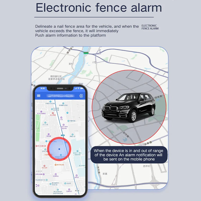 GPS-Locator GF-07: Präziser und praktischer Kompakt-Locator für Fahrzeuge, einfach zu installieren, präzise Fernpositionierung, mobil.