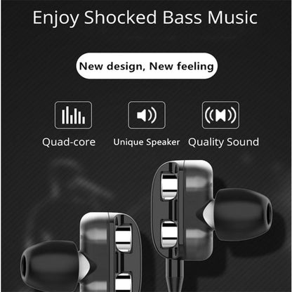 In Ear Stereo Earphone For iPhone Xiaomi Huawei Android Noise Canceling Design Running Gaming Audio Accessories Heavy Bass Sound
