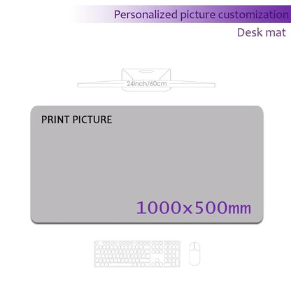 Custom Desk Mat, Mouse Pad 60x35cm, Personalized Gift, Large Mouse Pad,Custom Gift, Personalized Mouse Pad, Personalized Deskmat