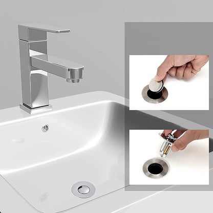 Press Bounce Basin Pop-up Drain Filter Bathroom Shower Sink Filter Plug Wash Basin Hair Sink Strainer Kitchen Bathtub Stopper