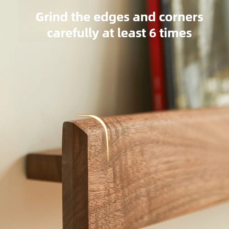 Living Room Wooden Wall Shelves Mount Storage Organization Magazines Wall Shelves Bedroom Walls Shelf Racks Home Decorations