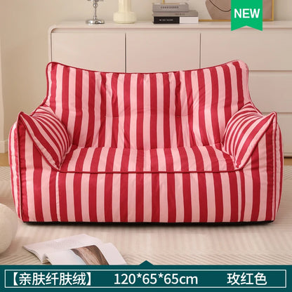 Bean Bag Furniture Sofas For Living Room Compression Puffs High-density Resilient Foam Sillones Comprimidos Scandinavian Style