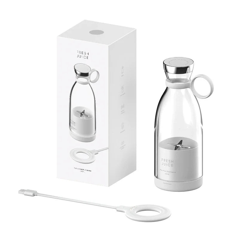 Portable Mini Blender Electric Juicer Fruit Smoothies Mixer Usb Magnetic Charging Multifunctional Juice Maker Machine Blender