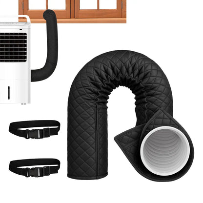 Portable AC Hose Insulation Sleeve Thermal Pipe Sleeve Portable Air Conditioner Hose Cover for 5 & 5.9inch Diameter Home Garage