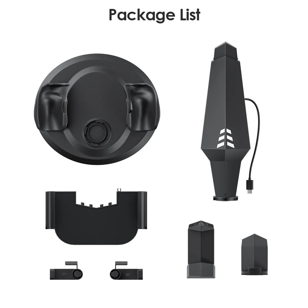 VR Glasses Charging Station Storable Gamepad VR Device Accessories Desktop Display Stand For Quest2/Quest3