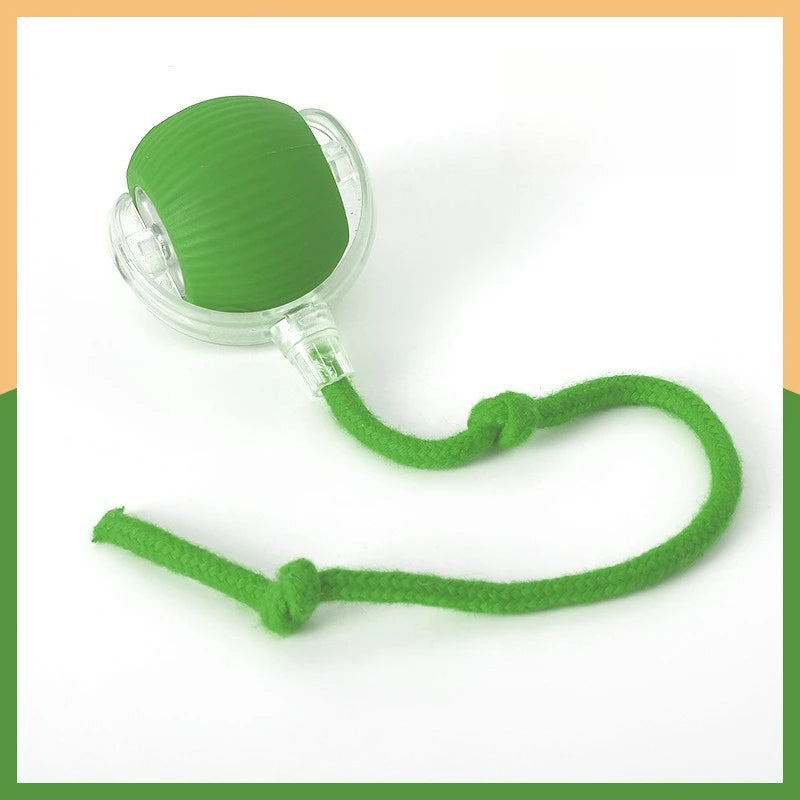 Durable Pet Toys for Dogs And Cats - Teaser Ball with Rope Jumping Ball Thud Toy for Self-Entertainment Pet Supplies