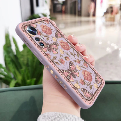Classicism Flower Phone Case For Xiaomi Mi 17 15T 14T 14 13 13T 12 12T 11 Ultra lite 10 10S 11T 10T 9T Pro Lite Poco F5 5G Pro