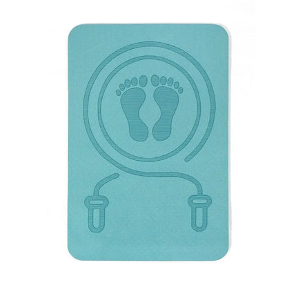 Fitness Carpet Anti-noise Jump Rope Mat Cushioning TPE Yoga Fitness Mats Thickening Waterproof Skipping Mat Yoga