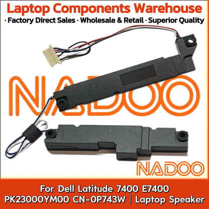 New Original Laptop Notebook Audio Speaker For Dell Latitude 7400 E7400 PK23000YM00 CN-0P743W built-in speaker horn audio