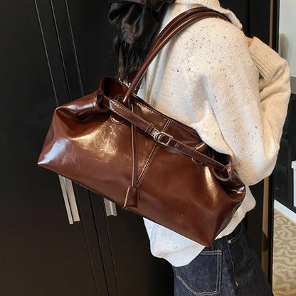 Vintage Handbag for Women Large Capacity 2026 New Underarm Commuting Bag Fashion Female Casual Single Shoulder Tote Bag Handbags
