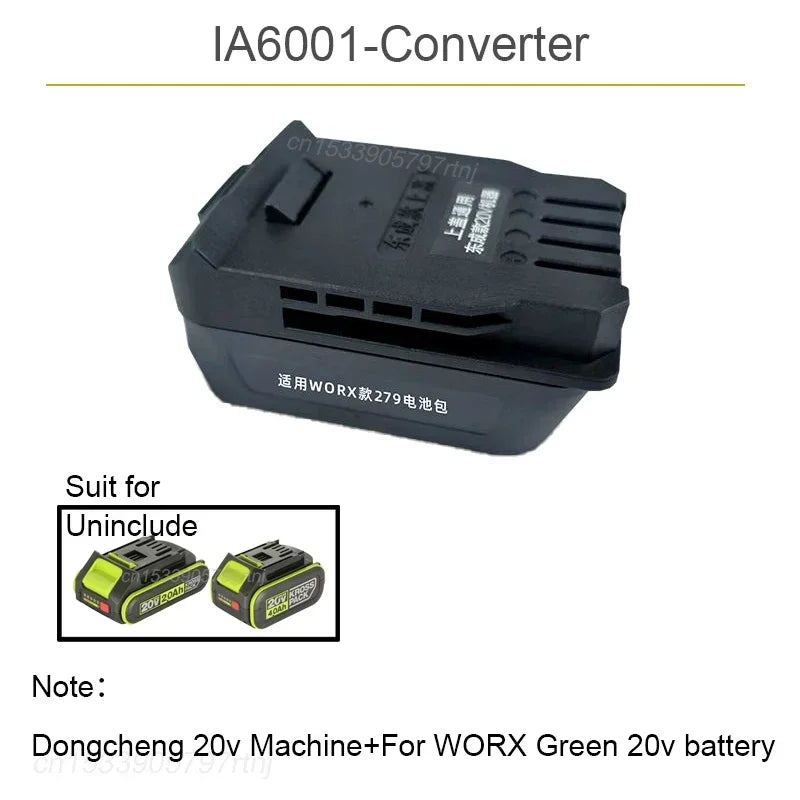 Dongcheng 20v Power Tools Use Battery Packs From Other Mainstream Brands Throuh An Dapater Reliable and Durable