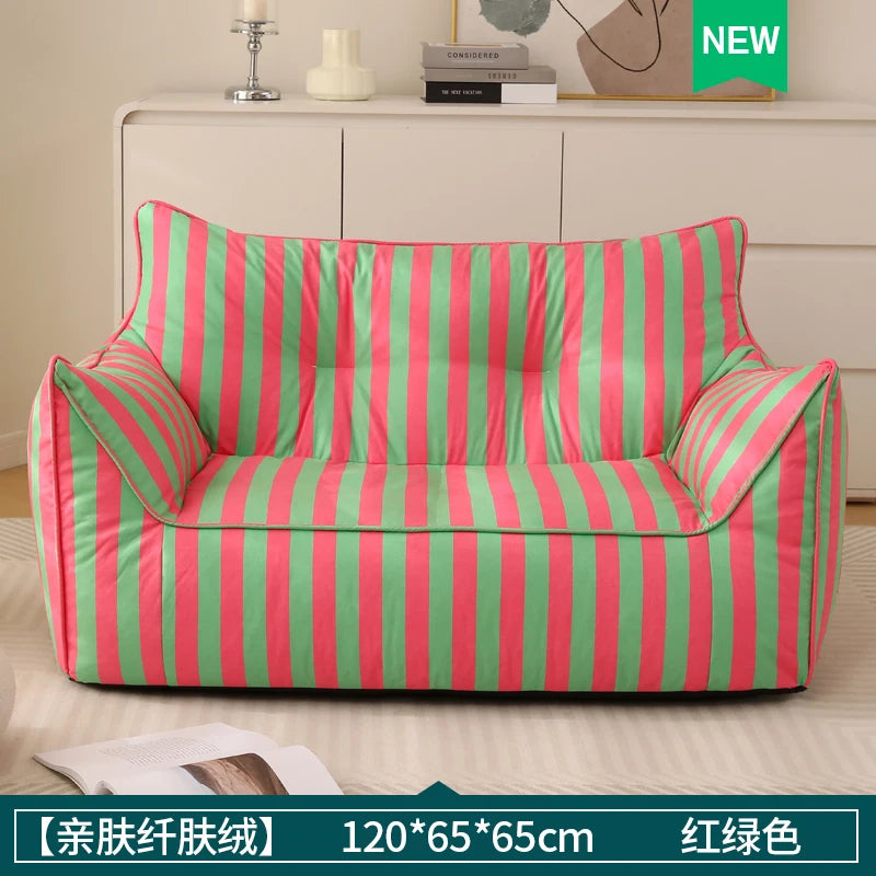 Bean Bag Furniture Sofas For Living Room Compression Puffs High-density Resilient Foam Sillones Comprimidos Scandinavian Style