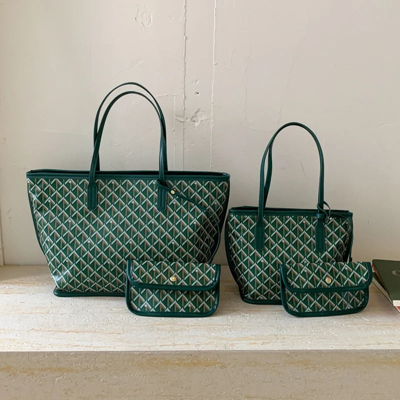 Women's Tote Bag New Simple Double Sided Available Mother and Child Large Capacity Casual Handbag Shopping Bag Tote Bag